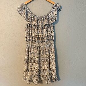 Floral Off-Shoulder Dress